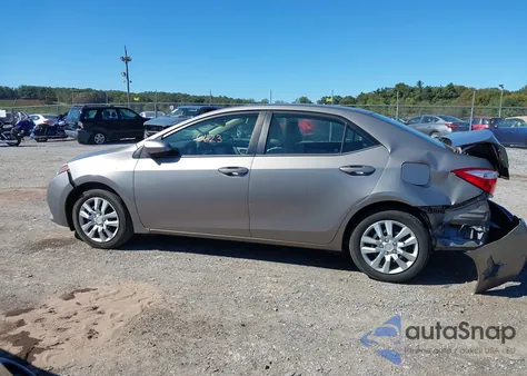 2015 Toyota Corolla Le from USA, damaged, VIN 2T1BURHE4FC349677